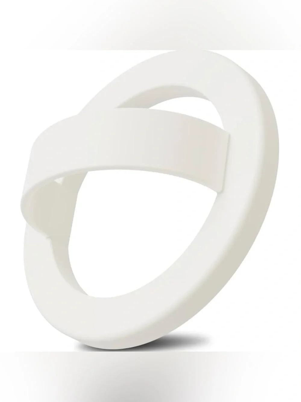 💞 New White Silicone Magnetic Ring Cell Phone Grip
